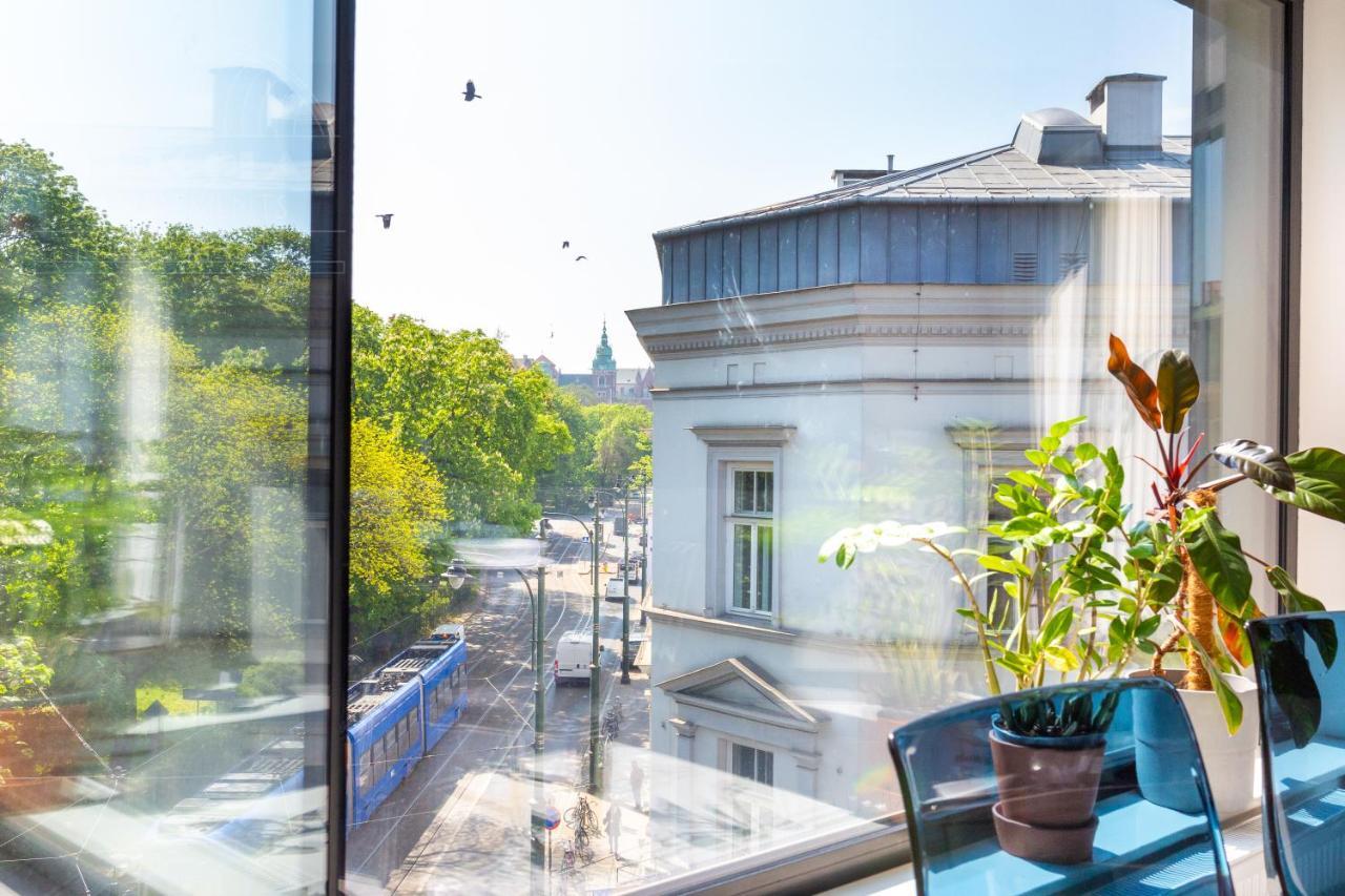 크라쿠프 Modern View Of Planty Park 아파트 외부 사진