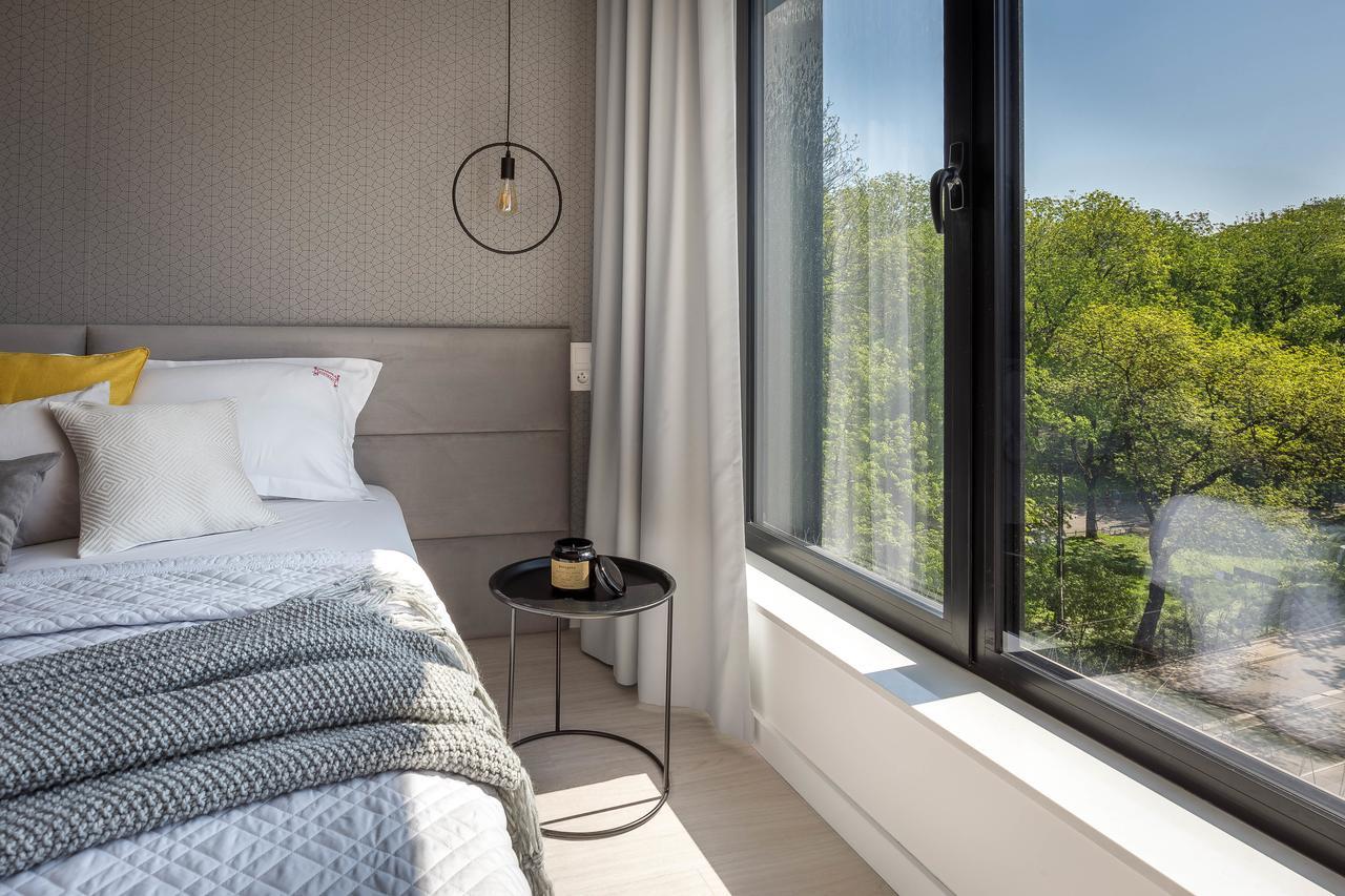 크라쿠프 Modern View Of Planty Park 아파트 외부 사진