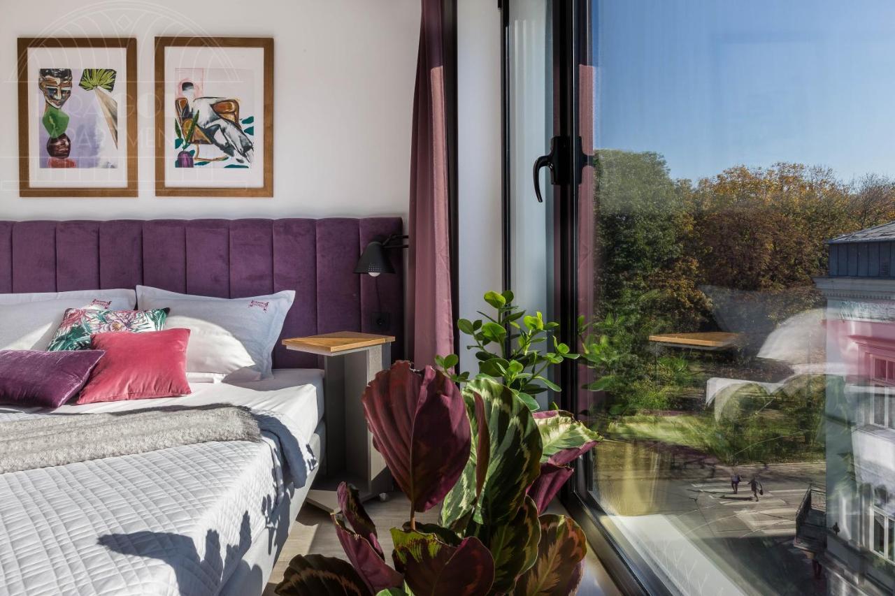 크라쿠프 Modern View Of Planty Park 아파트 외부 사진