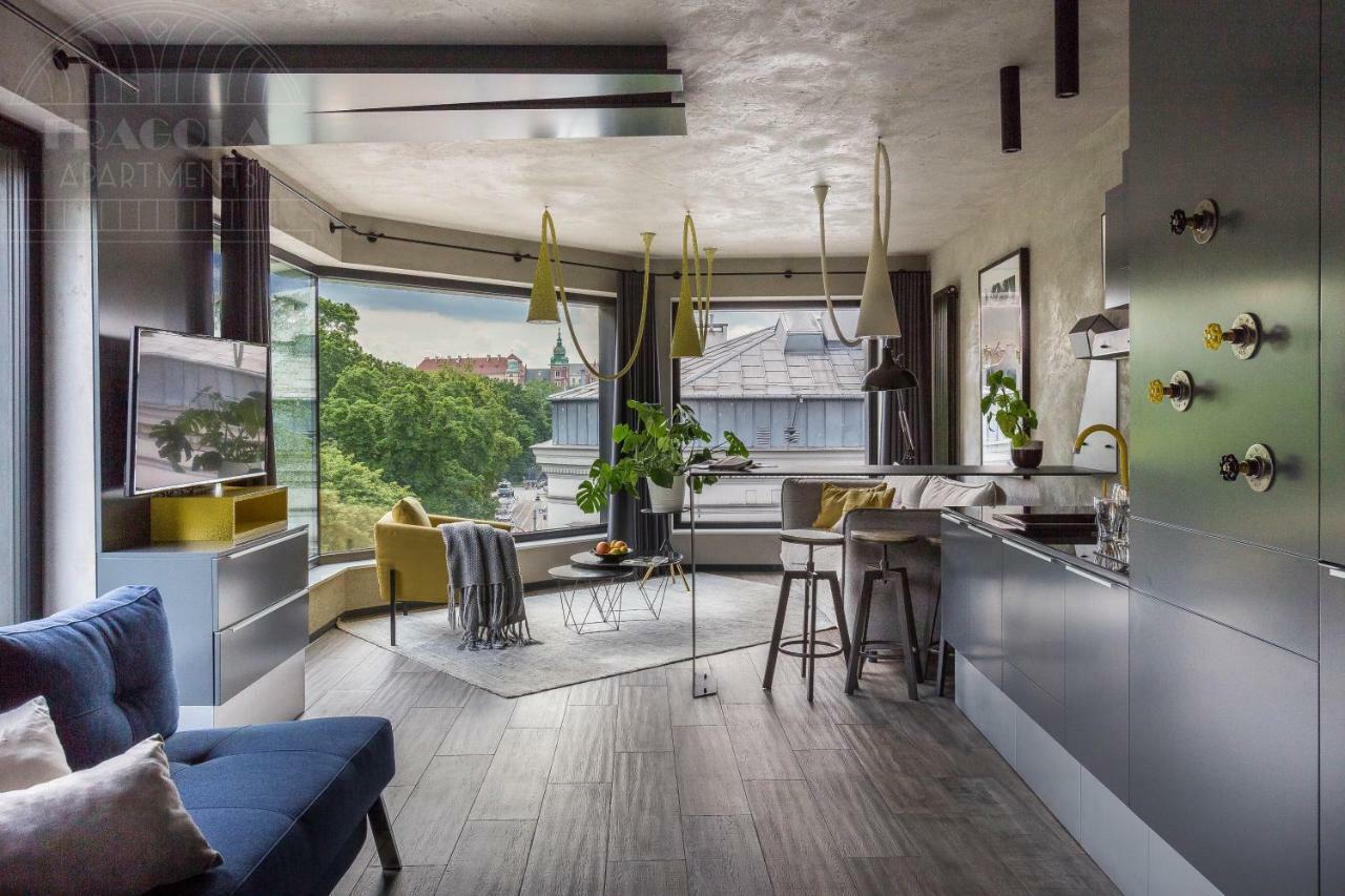 크라쿠프 Modern View Of Planty Park 아파트 외부 사진